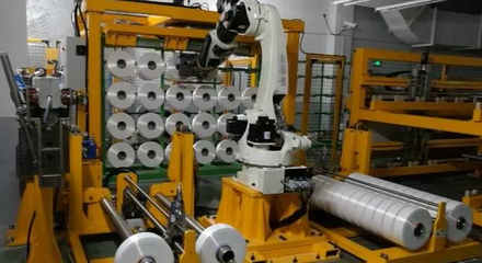 智能工廠時(shí)代已至 紡絲卷繞車(chē)間與環(huán)保色紡紗線的智能化革命